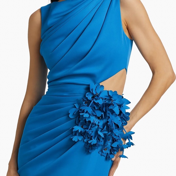 Mikado cut out gown - Picture 8 of 10